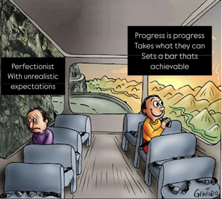 Progress over perfection: the key to upping your gym game
