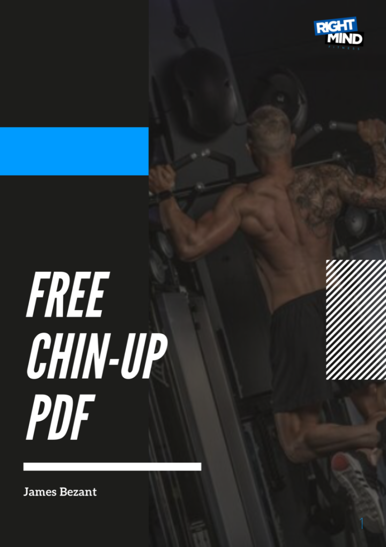 Cover of the free Right Mind Fitness chin-up guide